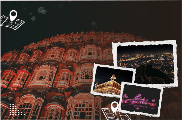 Jaipur Night Tour with Chokhi Dhani Package